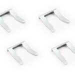 4X Brake Hose Retaining Clip Metal Clamp – Fits Seat / Skoda – 191611715