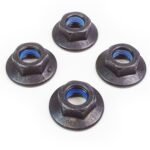4X OE Standard Collar Hex Nuts – M12 X 1.5 – Audi A4  – 4D0407644A Wishbone Nuts