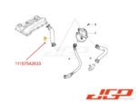 BMW E87 118i E90 E91 318i 2.0 Petrol Cylinder Head Breather PCV Hose 11157542633 - Image 3