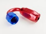 90 Degree Braided Hose End Fast Flow Fitting JIC AN-6 AN-8 AN-10 / AN6 AN8 AN10 - Image 2
