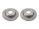 2X Rear Brake Discs & Pads Set – 282mm – A3 Golf MK5 MK6 Jetta Leon Octavia - Image 2