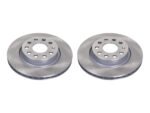 2X Front Brake Discs 280 X 22mm – Audi VW Seat Skoda – 1K0615301AC