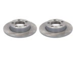 2X Febi Bilstein Rear Brake Discs – 230 X 9mm – Audi VW Seat Skoda – 2Q0615601H