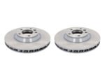 2X Front Brake Discs 350 X 34mm L & R- Audi Q7 VW Touareg Cayenne – 7L6615301E