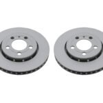 2X Rear Brake Discs 256 X 22mm – Audi A3 TT VW Golf Leon Octavia – 8N0615601B