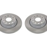 2X Rear Brake Discs 300 X 12mm – Audi VW Seat Skoda – 3Q0615601A