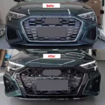 2020-2024 For Audi A3/S3 8Y RS3 Style Body Kit | Front Bumper & Rear Diffuser - Image 3