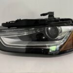 OEM USA-Spec Bi-Xenon Headlight Assembly with Amber Side Marker - Audi A4 B8.5 (2011–2016)