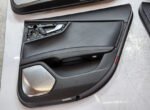 OEM Audi S7 (4G8) Complete Black Valcona Leather Interior Set – Diamond Stitched Sport Seats, Door Panels & Center Console (2013–2015) - Image 14