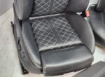 OEM Audi S7 (4G8) Complete Black Valcona Leather Interior Set – Diamond Stitched Sport Seats, Door Panels & Center Console (2013–2015) - Image 8