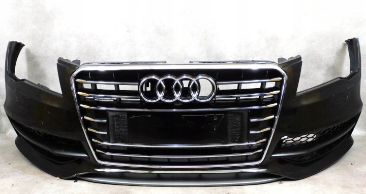 IMG_5880 OEM Audi S7 / A7 C7 4G8 S-Line Complete Front Bumper Assembly – Black Metallic - Image 1