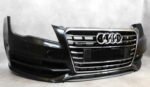 OEM Audi S7 / A7 C7 4G8 S-Line Complete Front Bumper Assembly – Black Metallic - Image 3
