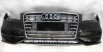 OEM Audi S7 / A7 C7 4G8 S-Line Complete Front Bumper Assembly – Black Metallic - Image 4