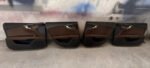 OEM Audi A7 / S7 C7 Complete Interior Door Panel Set – Two-Tone Brown Leather & Dark Wood Trim
