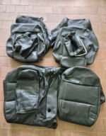 OEM Audi S2 / Coupe GT Complete Black Leather Interior Seat Upholstery Skin Set