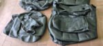OEM Audi S2 / Coupe GT Complete Black Leather Interior Seat Upholstery Skin Set - Image 2
