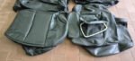 OEM Audi S2 / Coupe GT Complete Black Leather Interior Seat Upholstery Skin Set - Image 3