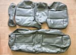 OEM Audi S2 / Coupe GT Complete Black Leather Interior Seat Upholstery Skin Set - Image 5