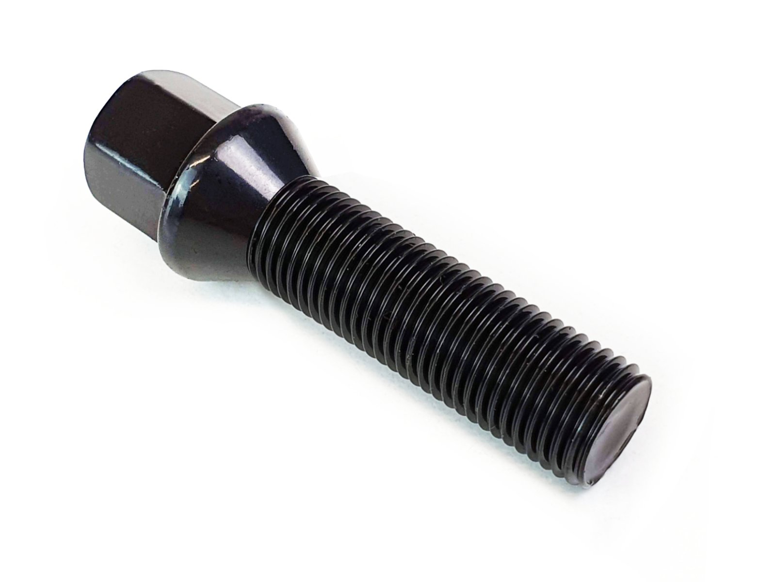 M14X1.5-Tapered-1.jpg Extended Wheel Nut Stud Bolt – M14 x 1.5 45mm Tapered / Cone Collar - Image 1