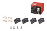 Genuine Brembo P85020 – Rear Brake Pad Set – VW Audi Seat Skoda – 1J0698451