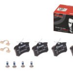 Genuine Brembo P85020 – Rear Brake Pad Set – VW Audi Seat Skoda – 1J0698451