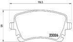 Brembo Rear Brake Pad Set For 294mm Discs P85083 – Transporter T5 T6 – 7E0698451 - Image 2