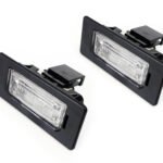 2X Rear Number Plate Lights Standard Bulb C5W Non LED – Audi VW Skoda 8T0943021