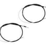 2X Handbrake Cables Rear Left & Right For Audi TT 8N [1998-2006] 8N0609721F