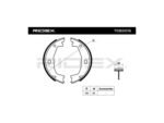 Rear Brake Shoe Set for BMW – 1 2 3 4 Series – 12131712219 - Image 4