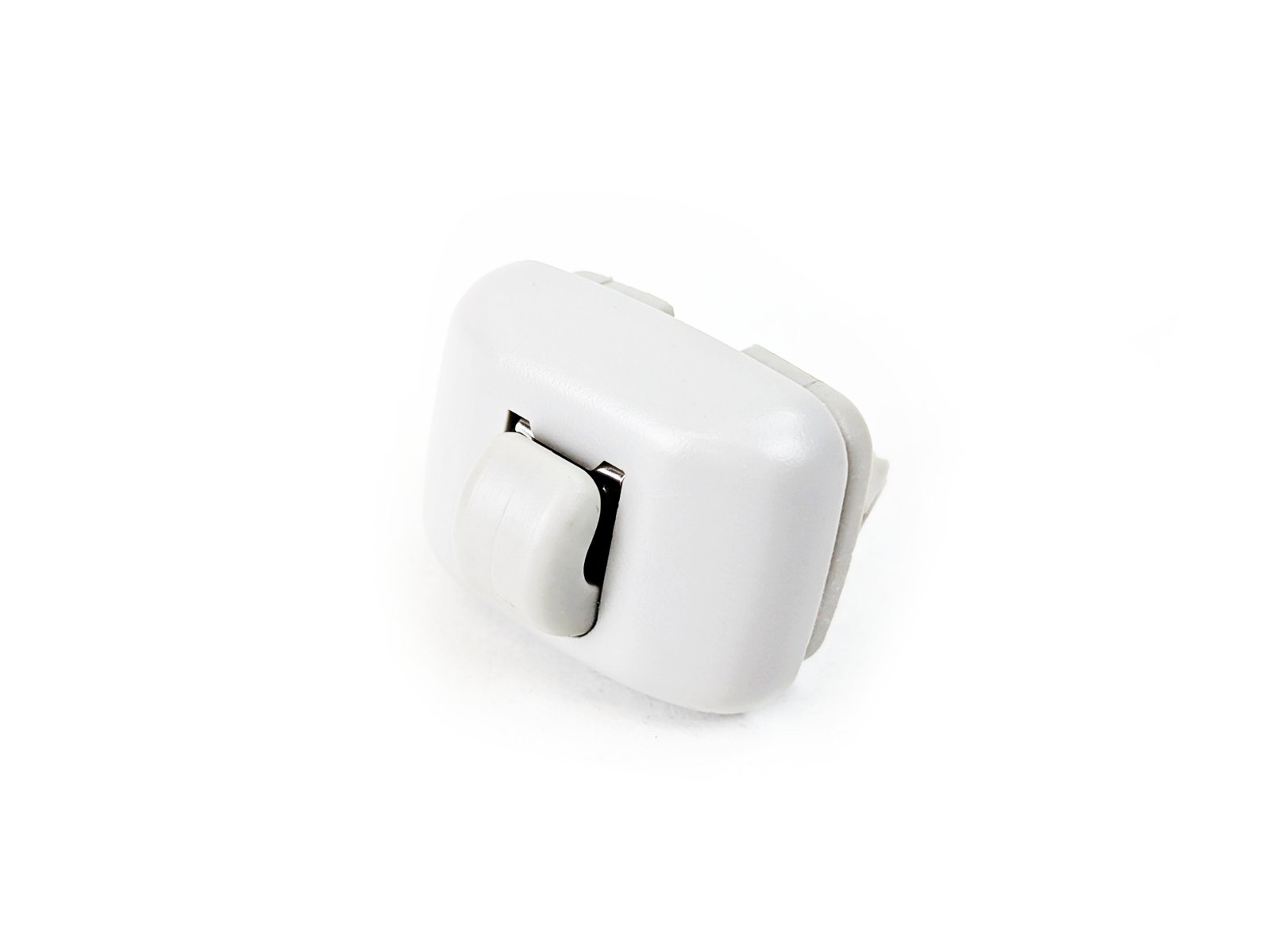 PXL_20250117_131053279.jpg Sun Visor Hook Clip Bracket – Feather Grey – For Audi A3 8P 8V – A4 B6 B7 B8 B9 - Image 1