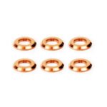 Elring Fuel Injector Lower Copper Seal Ring Kit – 3.0 TDI – VW Audi – 059130519B