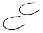 2X Handbrake Cables Rear Left and Right – VW Audi Seat Skoda – 1K0609721BE