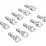 10 x Wheel Nut Stud Bolts – VW T5 Amarok Touareg Audi Q7 – 7L0601139 M14 X 1.5mm