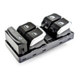 Audi A4 B8 Drivers O/S Right Window Switch Controls Chrome [2008-18] 8K0959851F