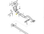 Elring OE Exhaust Pipe Connecting Gasket – VW Audi Seat Skoda – 1K0253115M - Image 2