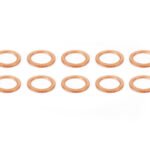 10 X Sump Plug O Ring Copper Washers 14X1.5mm – VW Audi Seat Skoda – N0138492