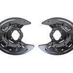 2X VW Caddy Rear Brake Disc Dust Covers for 235mm Discs Left / Right 2K0615609