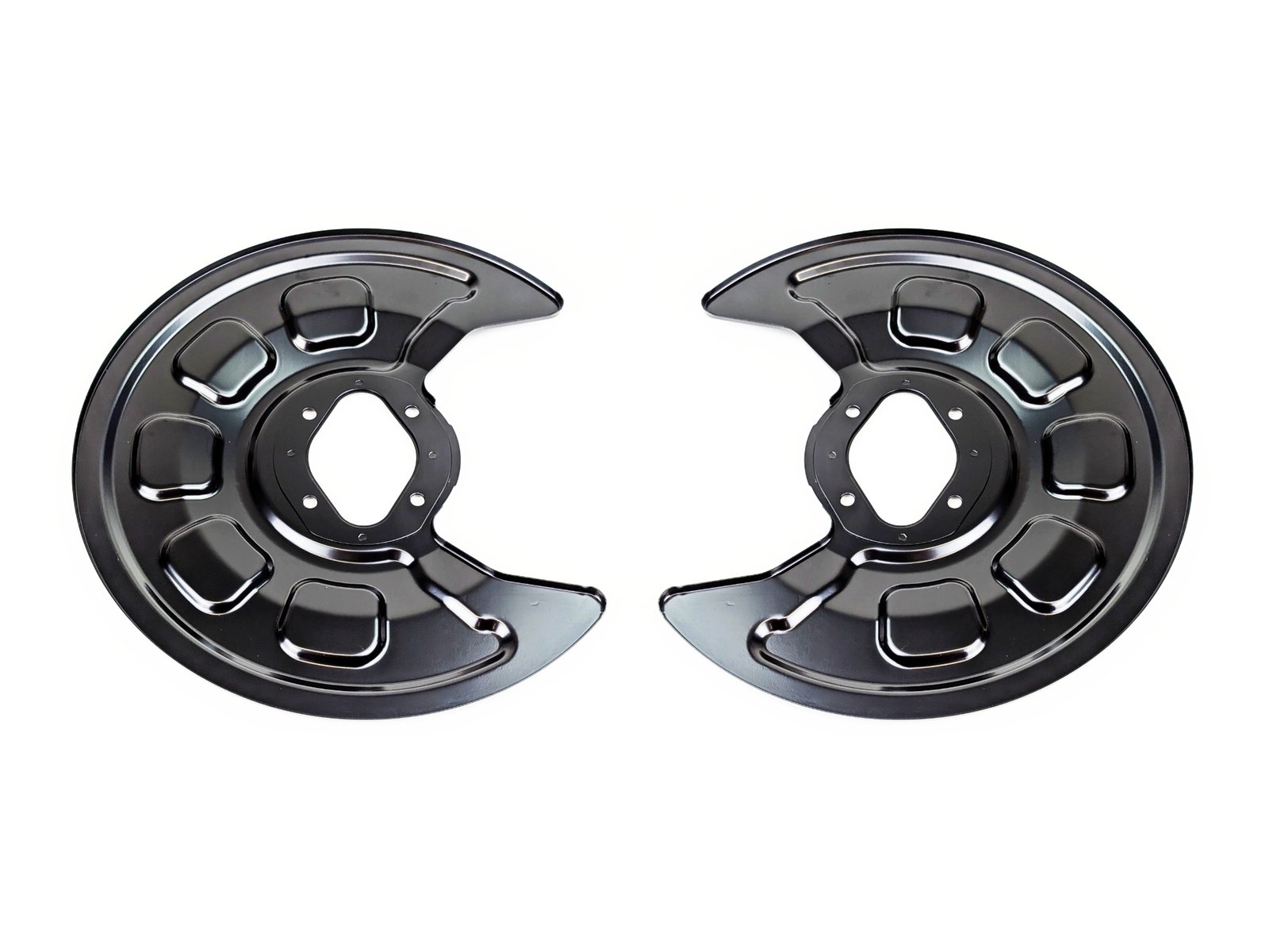 PXL_20260117_103342627-x2.jpg 2X VW Caddy Rear Brake Disc Dust Covers for 235mm Discs Left / Right 2K0615609 - Image 1