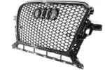 13-17 AUDI Q5/SQ5 - RS STYLE FRONT HONEYCOMB GRILL - Image 2