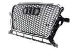 13-17 AUDI Q5/SQ5 - RS STYLE FRONT HONEYCOMB GRILL