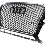 13-17 AUDI Q5/SQ5 - RS STYLE FRONT HONEYCOMB GRILL
