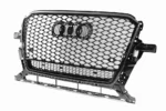 13-17 AUDI Q5/SQ5 - RS STYLE FRONT HONEYCOMB GRILL - Image 4