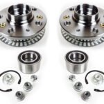 Audi A3 8L TT 8N Front Axle Wheel Hub Flange & Bearing Kit Left Right 1J0407613G