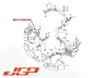 Audi A4 B6 1.9 TDI 130 Turbo Intercooler Boost Pressure Hose Right 8E0145834P - Image 4