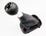 Audi A6 C5 [1997-01] 5 Speed Manual Gear Shift Knob & Gaiter with Red Stitching