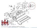BMW Crankcase Breather Oil Separator 320d 330d 520d 525d 530d X3 X5 11127799367 - Image 5