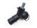 Bottom Radiator Coolant Hose Flange & Temp Sensor VW Audi Seat Skoda 1K0122291AE - Image 2