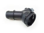 Bottom Radiator Coolant Hose Flange & Temp Sensor VW Audi Seat Skoda 1K0122291AE - Image 3