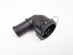Coolant Hose Coupling Flange with Clip + Seal  – VW Audi Seat Skoda – 1K0122291H