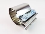 Exhaust Butt Joint Clamp – 304 Stainless Steel – 3″ 2.5″ 2.25″ Exile Motorsport
